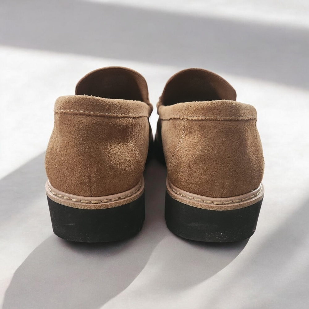 Donald Pliner Helio Suede Loafers-Women's Size 9 - Picture 6 of 6